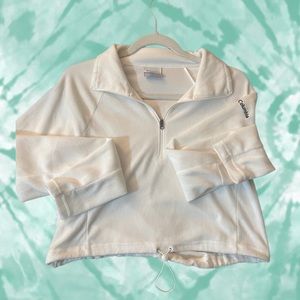 Cropped Columbia Sweater